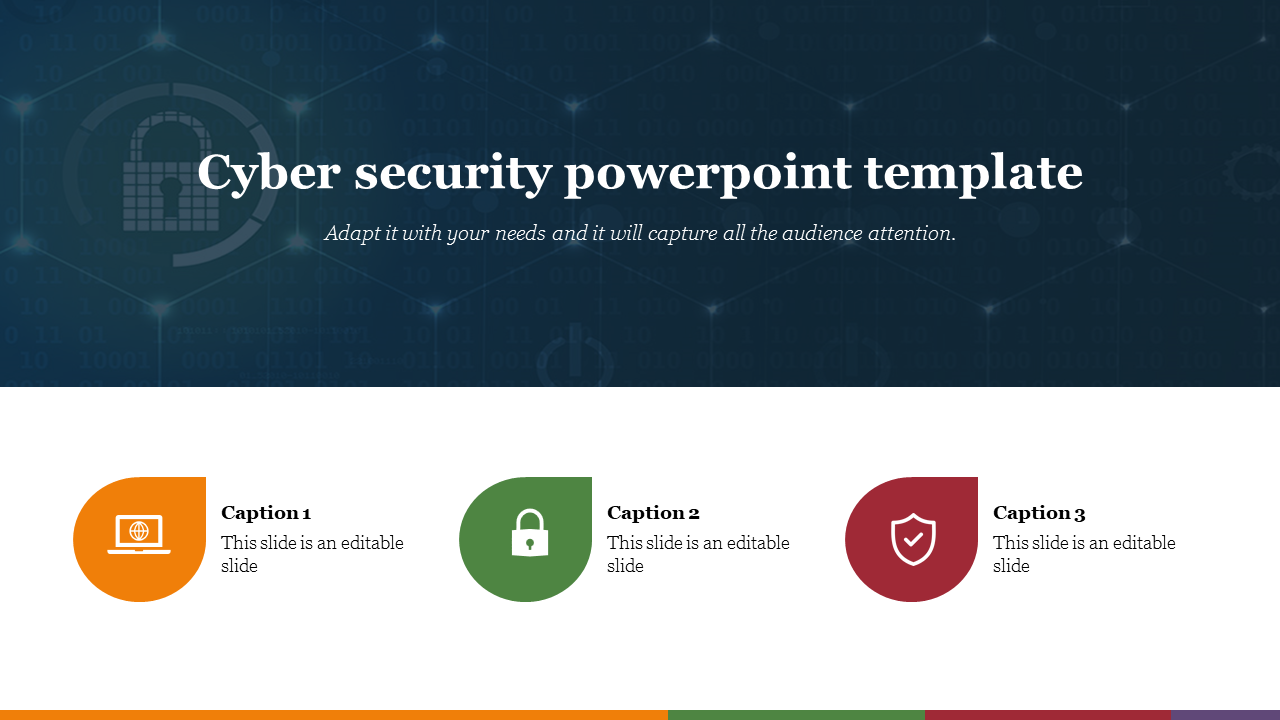 cyber security presentation template